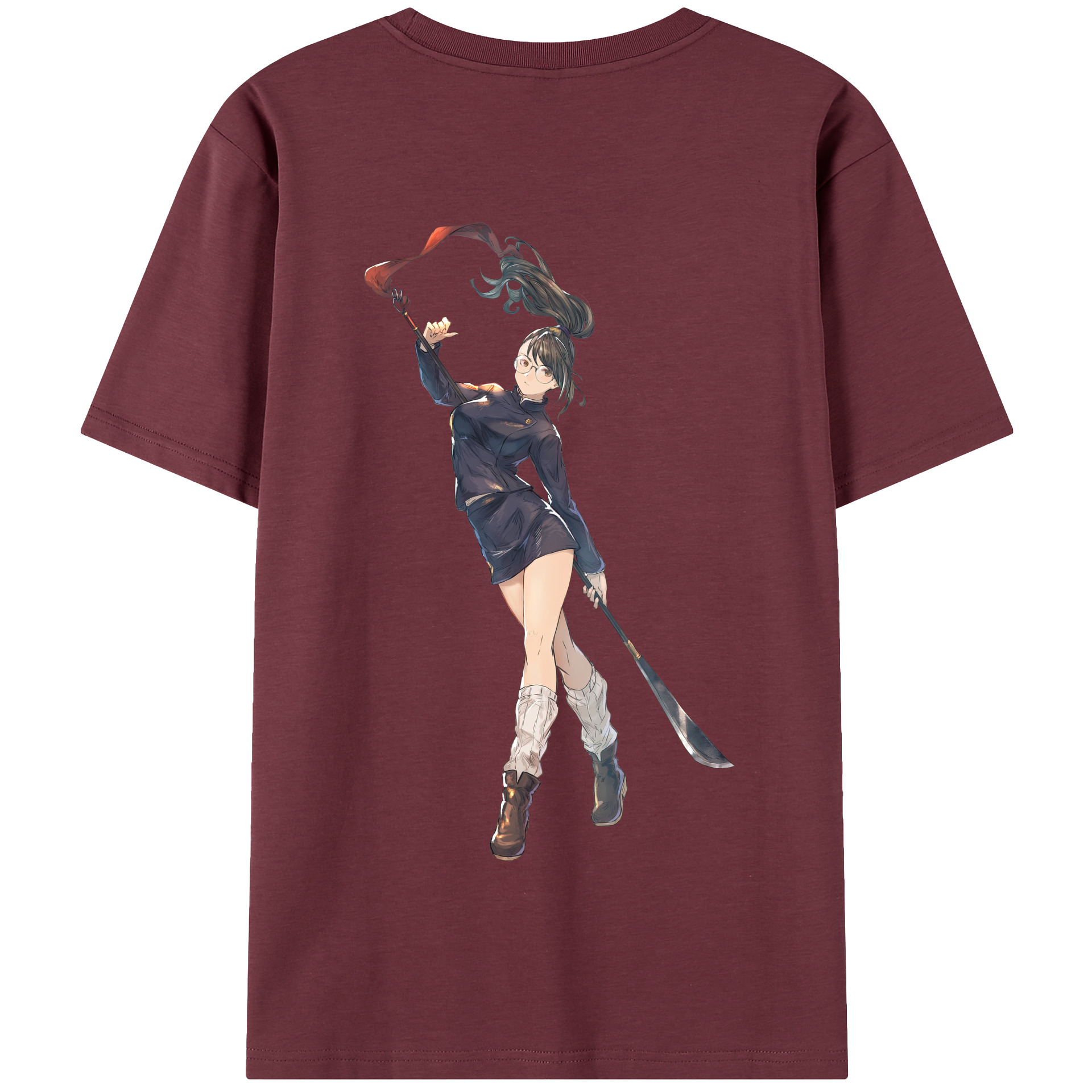 （画像用） 呪術廻戦 Jujutsu Kaisen 綿100％半袖Tシャツ（背面プリント）
